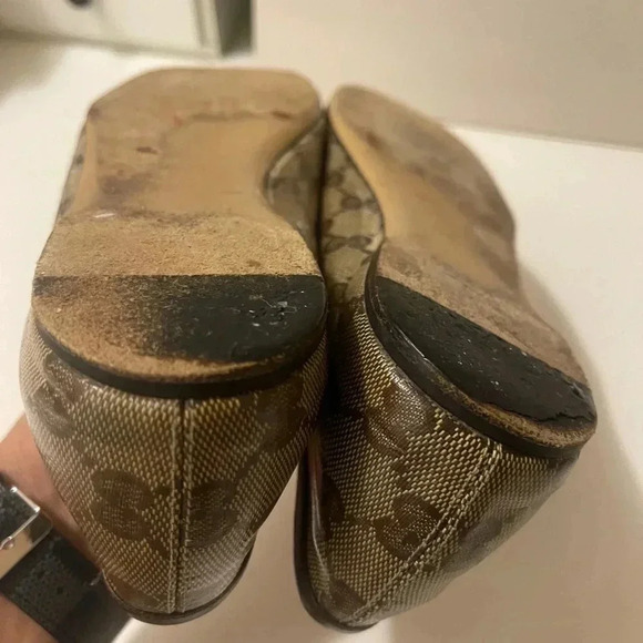 GUCCI GG WOMEN'S BROWN LUXURY LEATHER BAMBOO BIT Tassal no rips or tear. - Picture 10 of 16